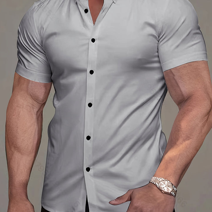 Weston | Elegancka Koszula z Krótkim Rękawem