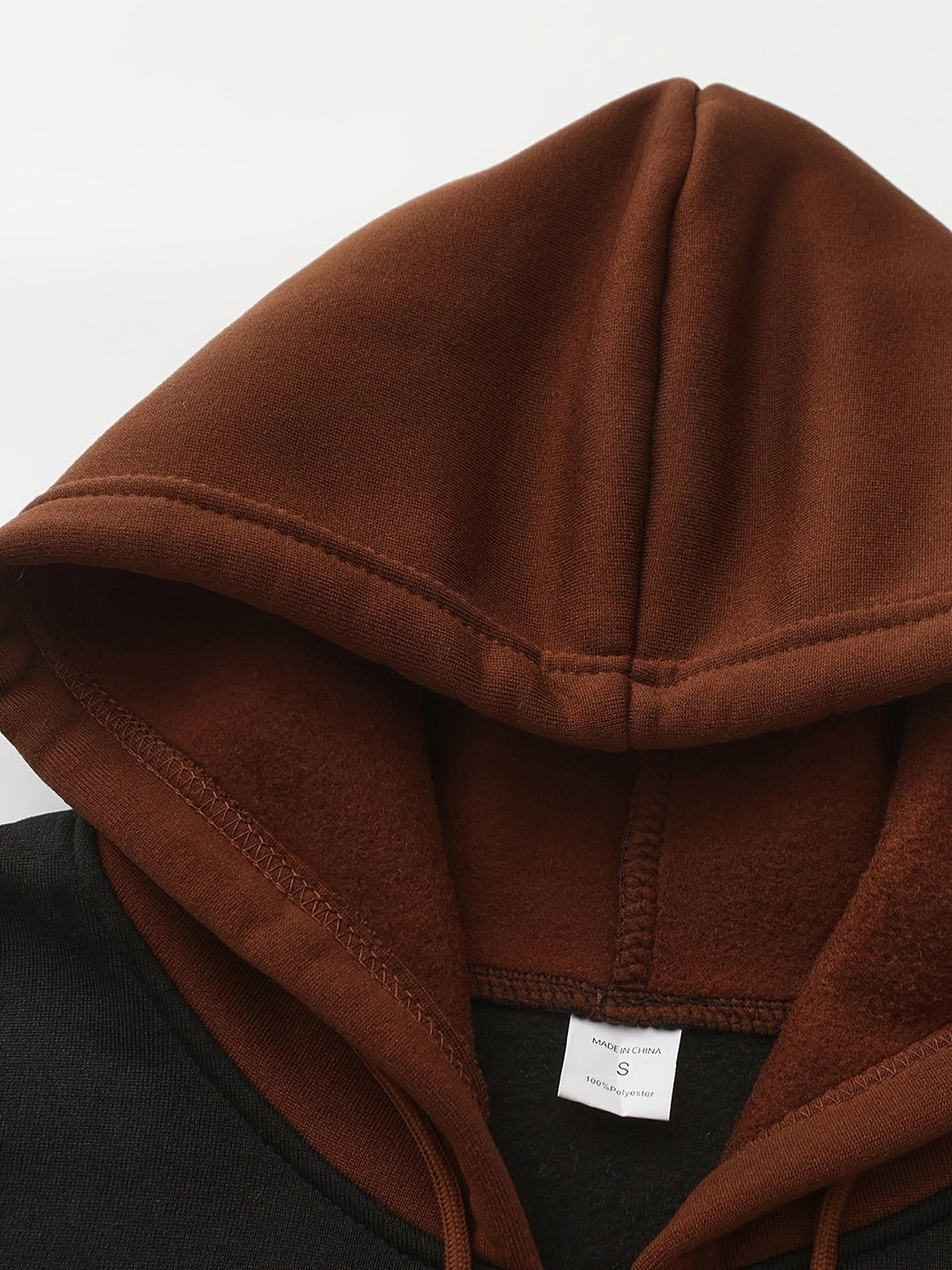 Cedric | Kolorowy Blok Zip-Up Hoodie