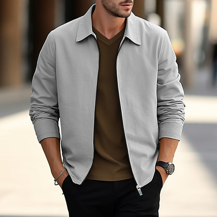 Blake | Lekka teksturowana koszula overshirt