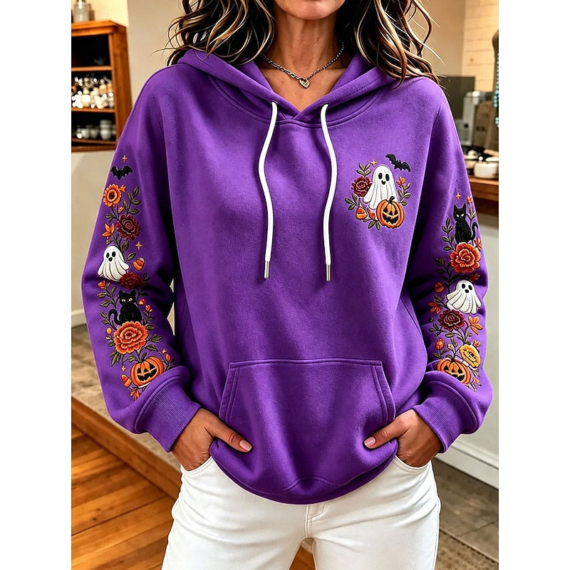 Czerwiec | Przytulny Halloweenowy Hoodie