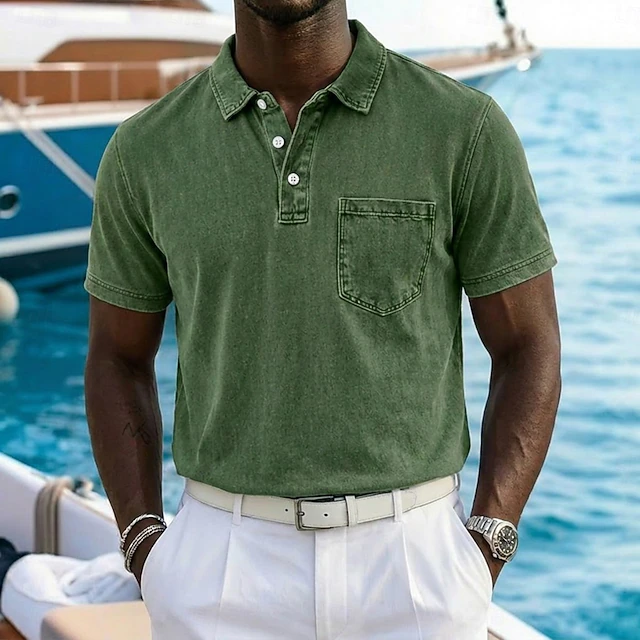 Vincent | Koszulka polo w stylu vintage