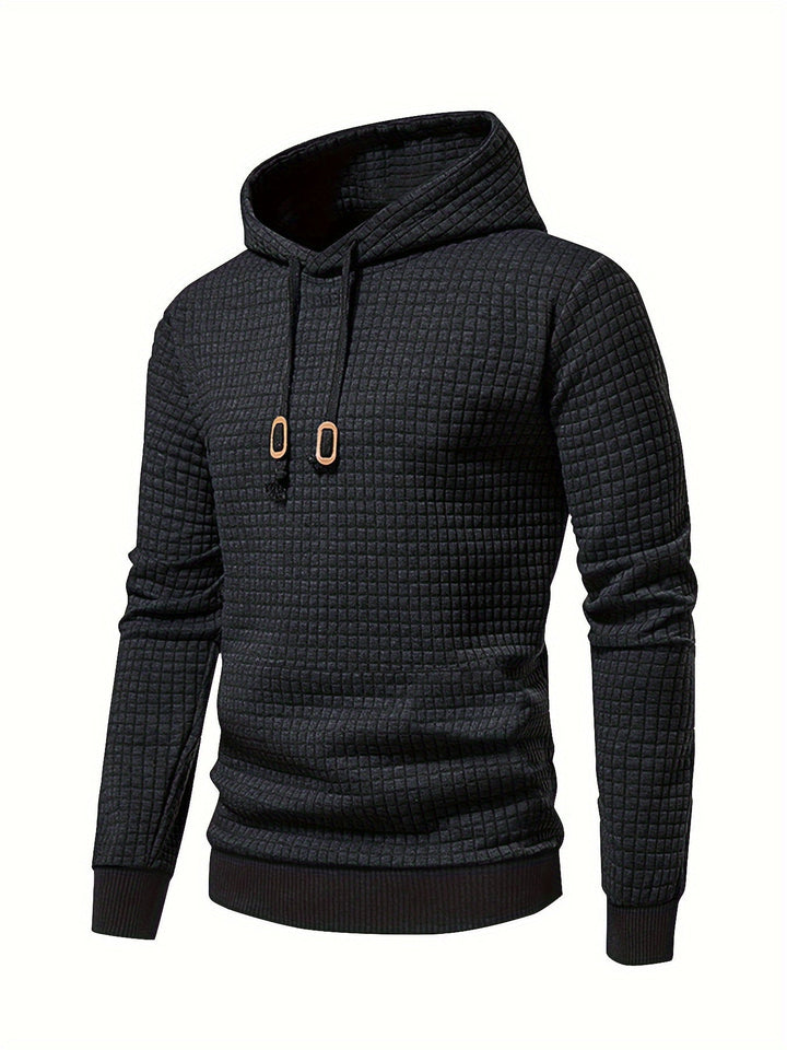 Garrison | Teksturowany Hoodie z Kapturem