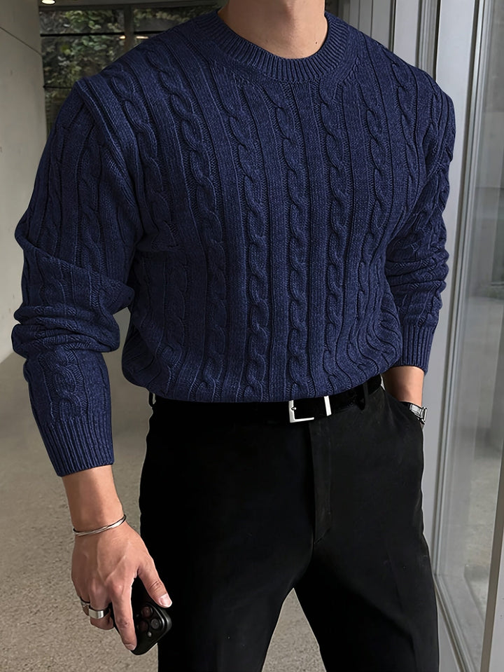 Preston | Sweter z Twisted Cable