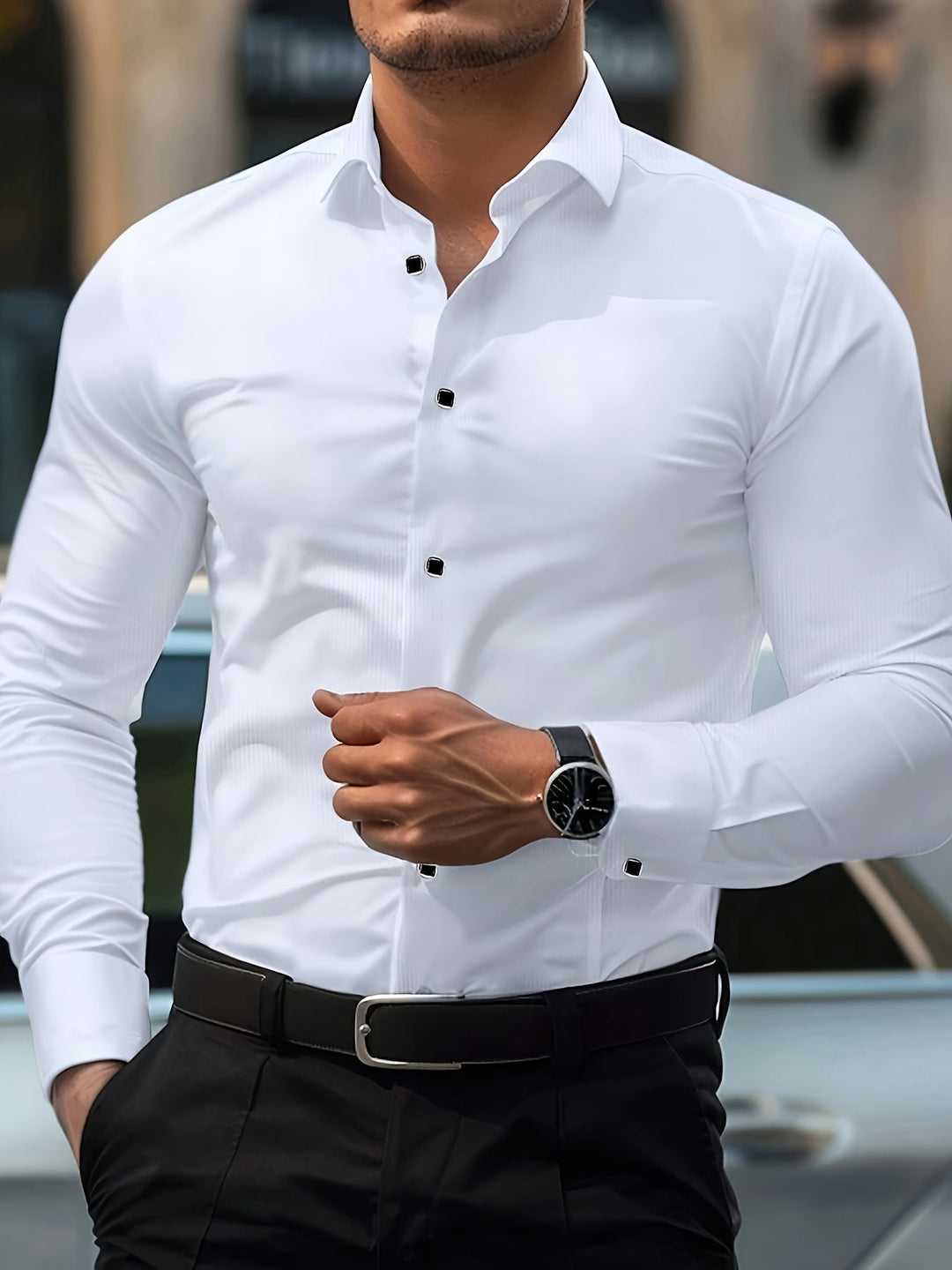 Bradley | Elegancka Koszula Slim-Fit