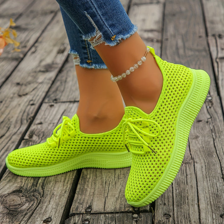 Marina | Przewiewne Sneakersy na Sznurowadła