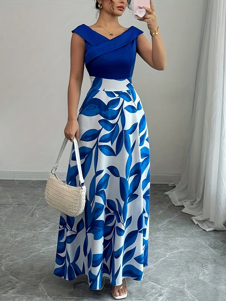 Lucille | Elegancka Kwiatowa Sukienka Maxi