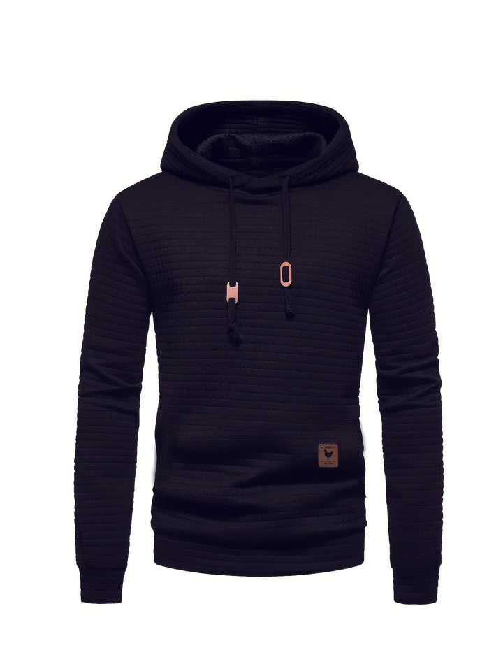 Harrison | Teksturowana bluza z kapturem