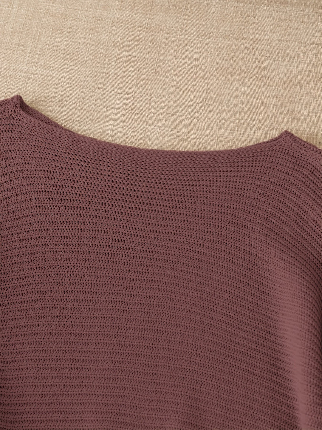 Lena | Luźny sweter z otwartym splotem