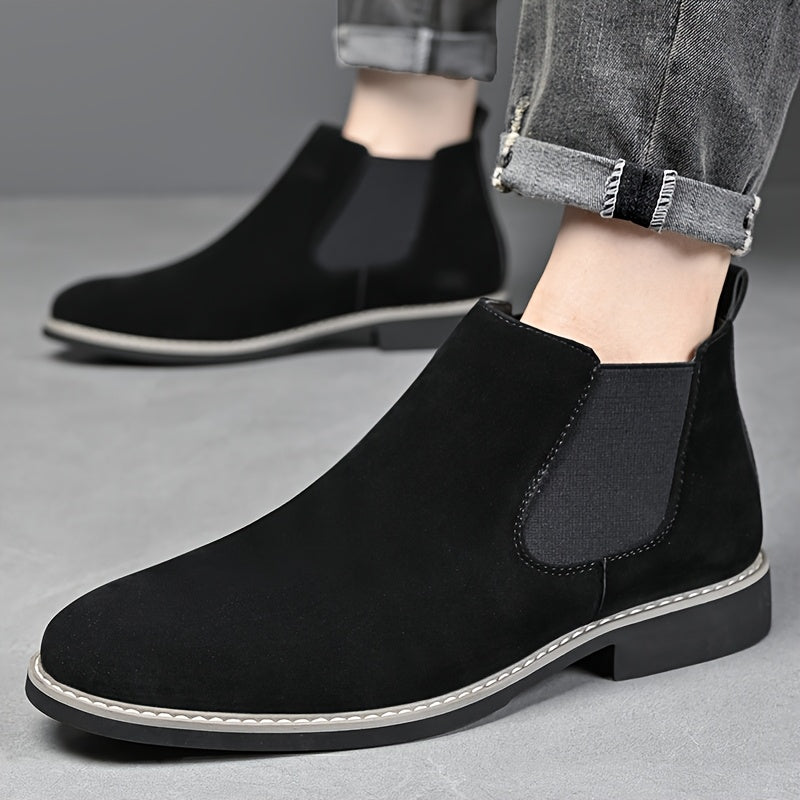 Silas | Eleganckie Botki Chelsea