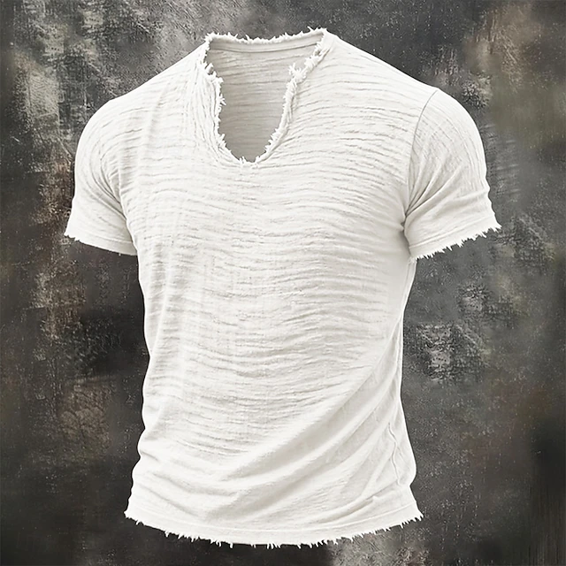 Wyatt | T-shirt z dekoltem w kształcie notcha