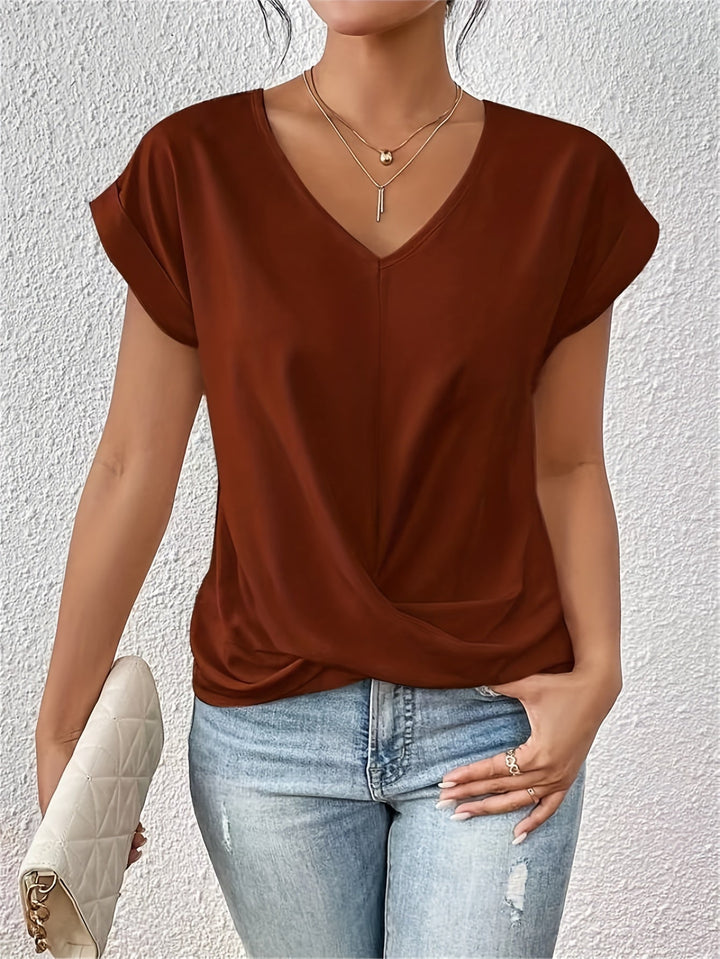 Sophia | Elegancka bluzka z dekoltem w serek