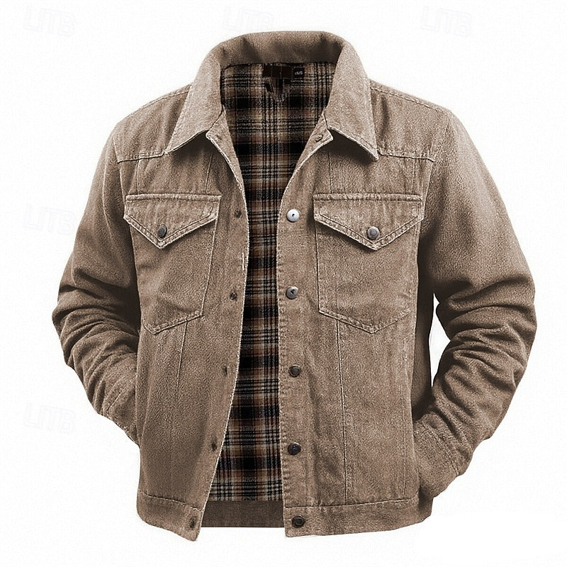 Harrison Ridge | Wytrzymała Kurtka Trucker z Podszewką