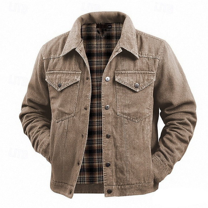 Harrison Ridge | Wytrzymała Kurtka Trucker z Podszewką