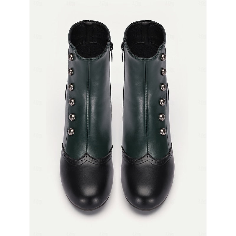 Prudence | Vintage Botki z Guzikami