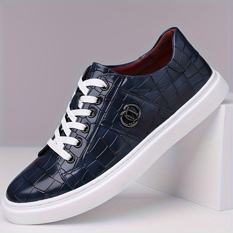 Bruno | Eleganckie Sneakersy z Teksturą