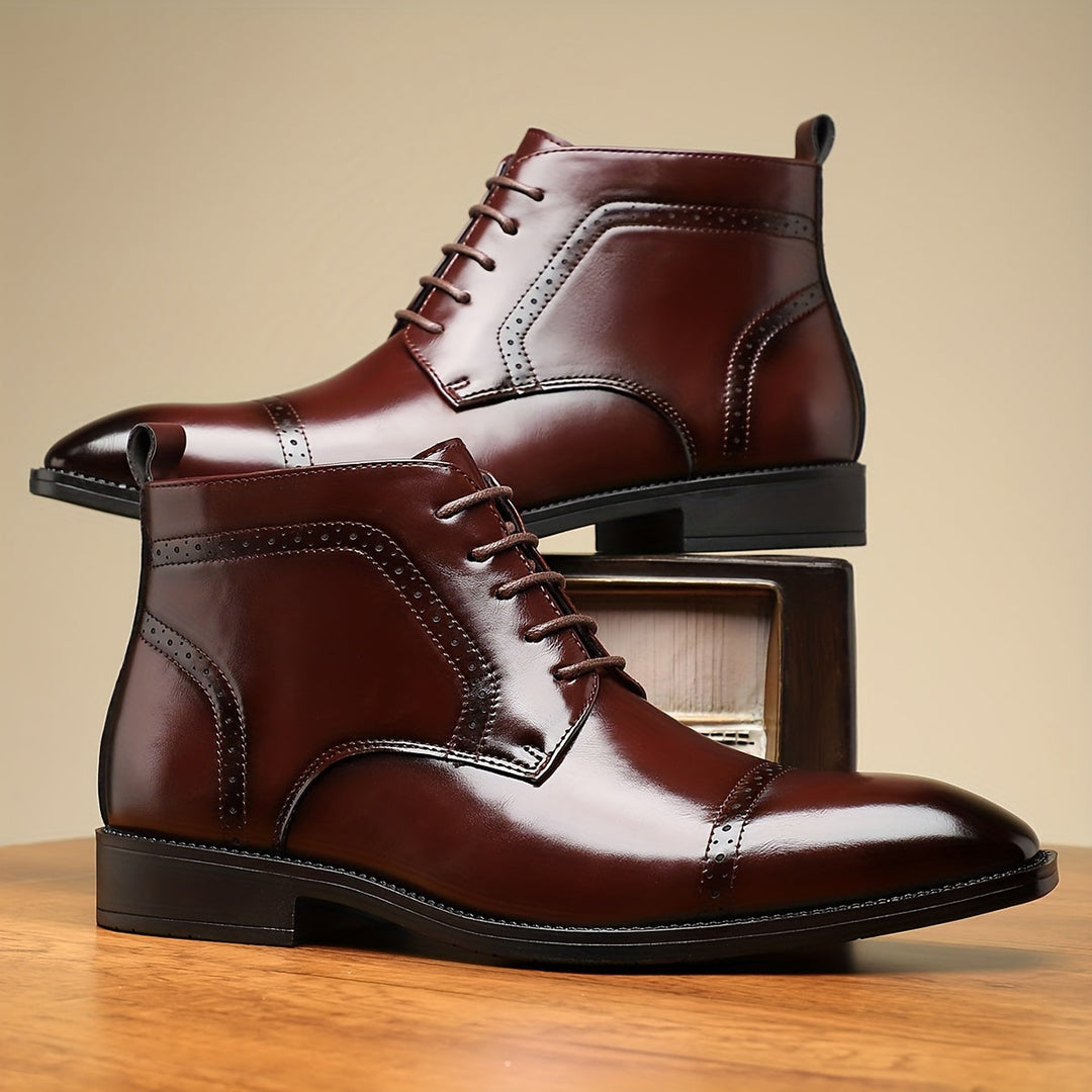 Everly | Eleganckie Botki za Kostkę z Noskiem