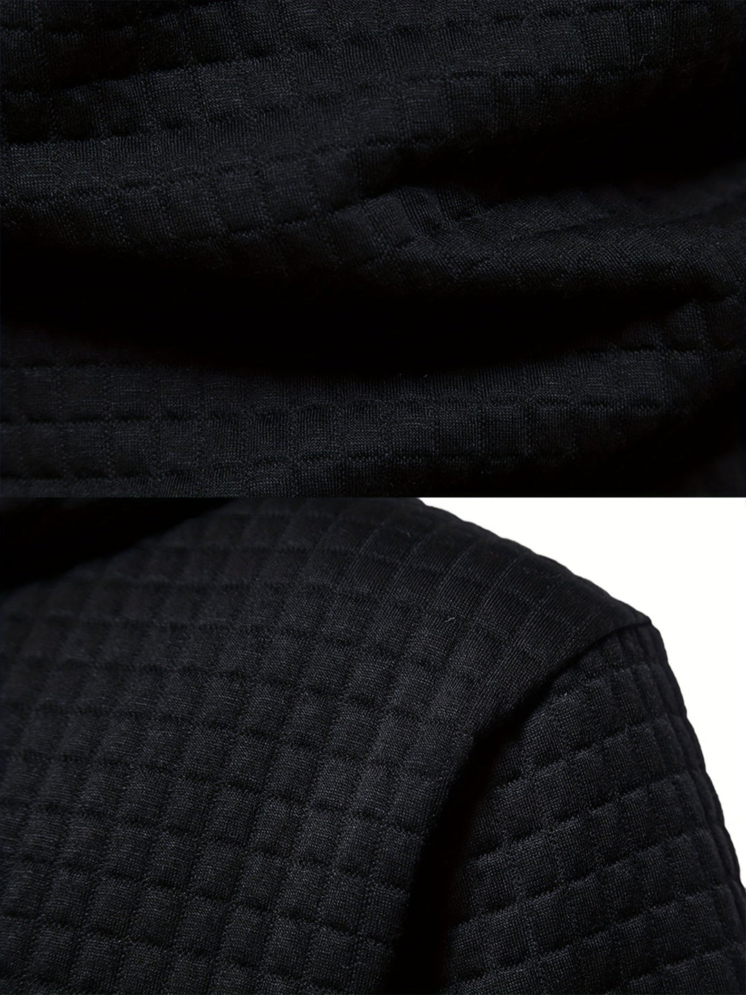 Harrison | Teksturowana bluza z kapturem