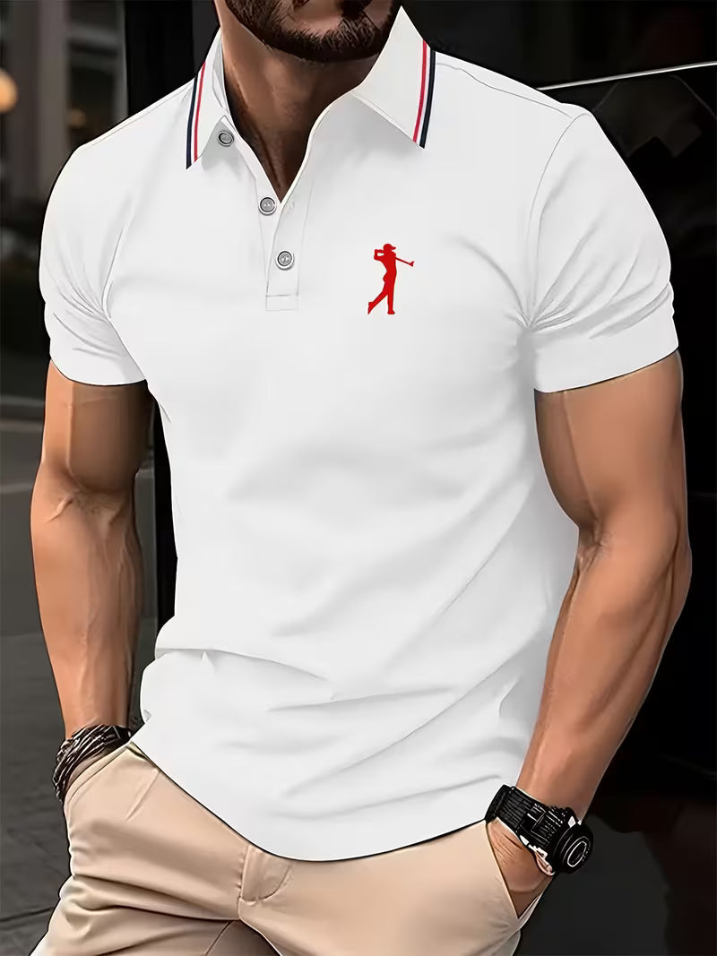 Arnold | Casual Koszulka Golfowa z Krótkim Rękawem