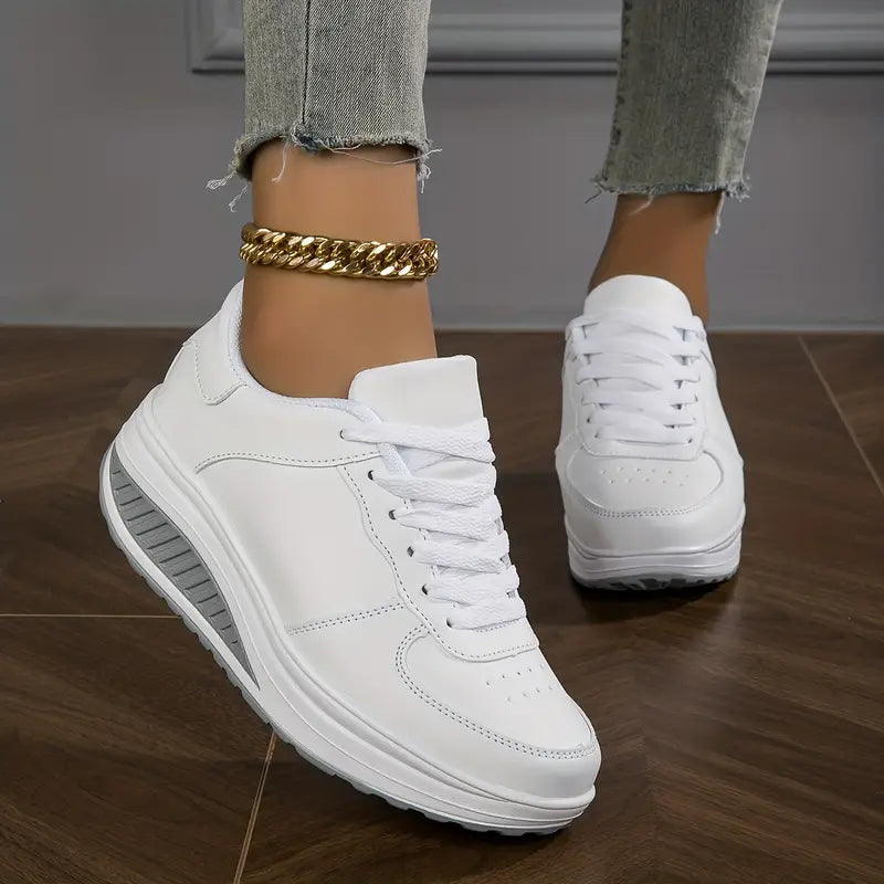 Rhonda | Sneakersy na platformie z wyściółką