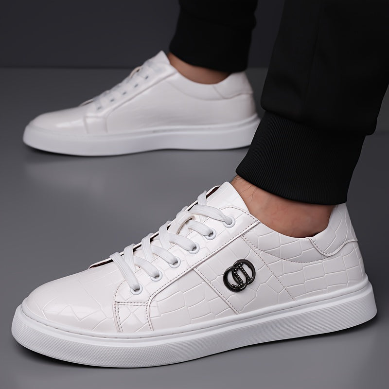Bruno | Eleganckie Sneakersy z Teksturą