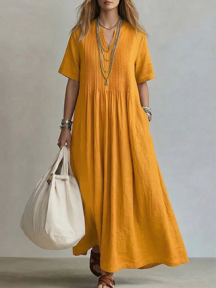 Eleanor | Maxi Sukienka z Fala