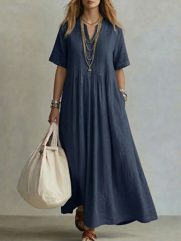 Eleanor | Maxi Sukienka z Fala