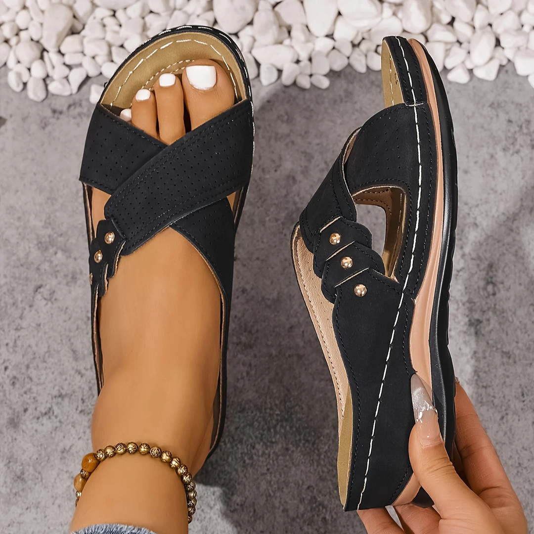 Charlotte | Premium Ortopedyczne Sandały Wedge