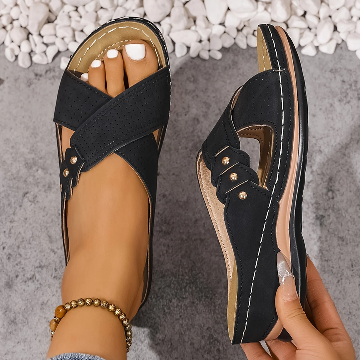 Charlotte | Premium Ortopedyczne Sandały Wedge