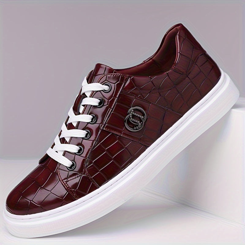 Bruno | Eleganckie Sneakersy z Teksturą