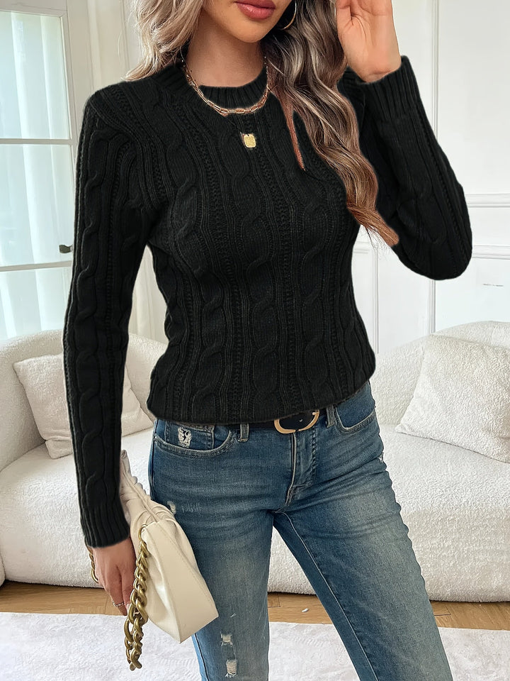 Juliana | Klasyczny Sweter z Splotem
