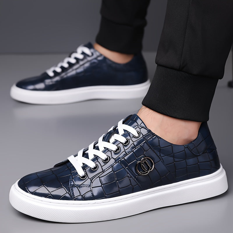 Bruno | Eleganckie Sneakersy z Teksturą