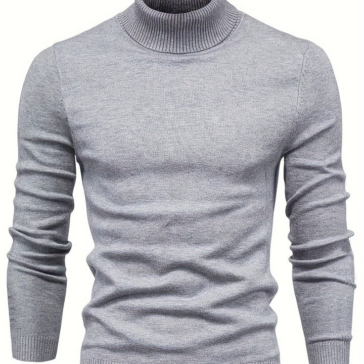 Malcolm | Klasyczny Sweter z Mock-Neck