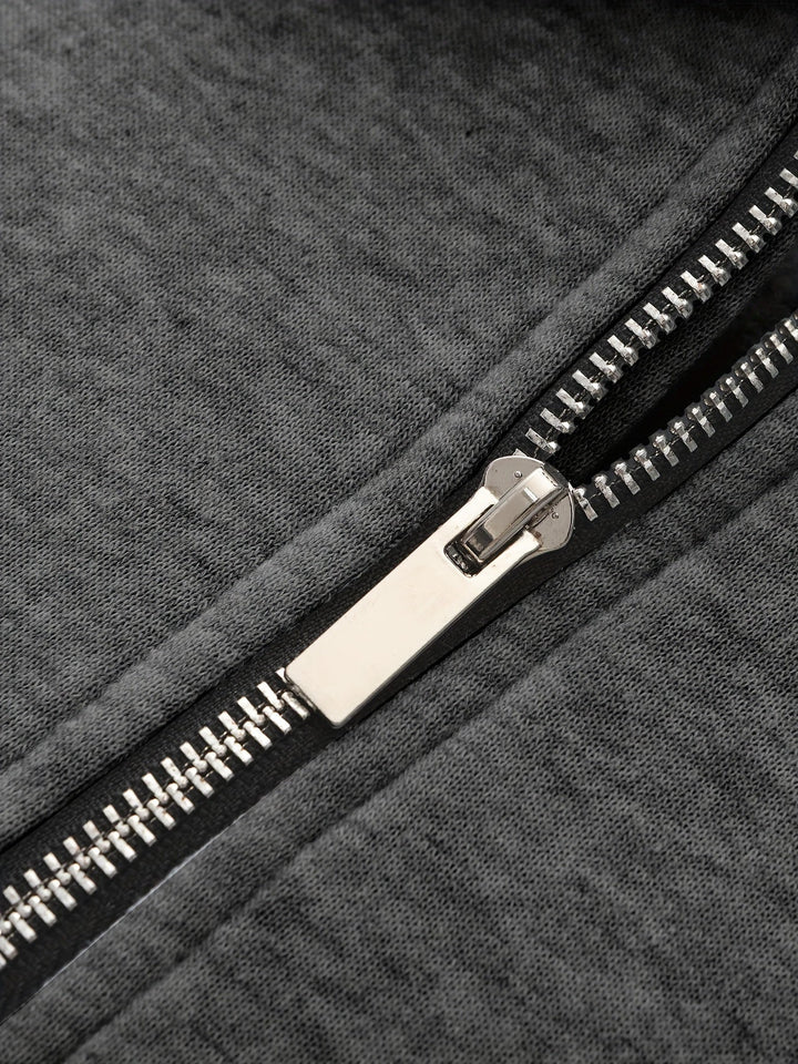 Emmett | Elegancki Pulower z Połowicznym Zipperem