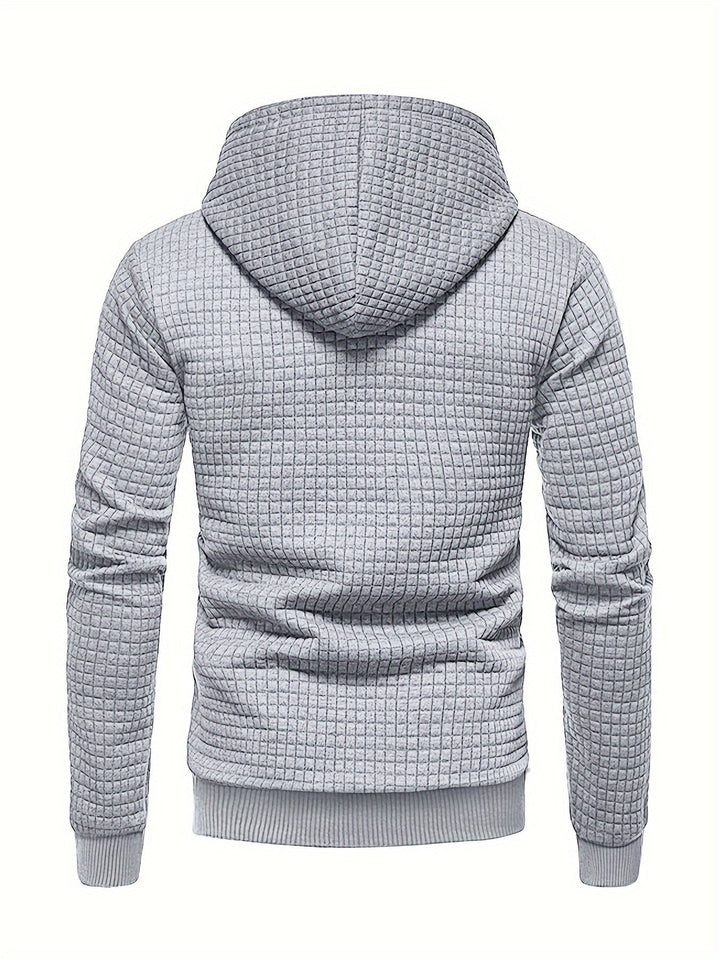 Garrison | Teksturowany Hoodie z Kapturem