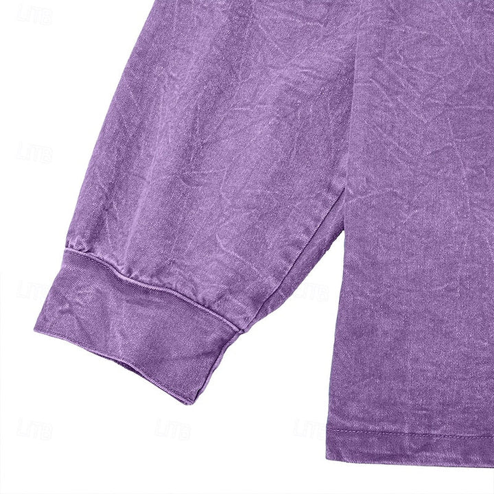 Colby | Koszula Henley w Stylu Vintage