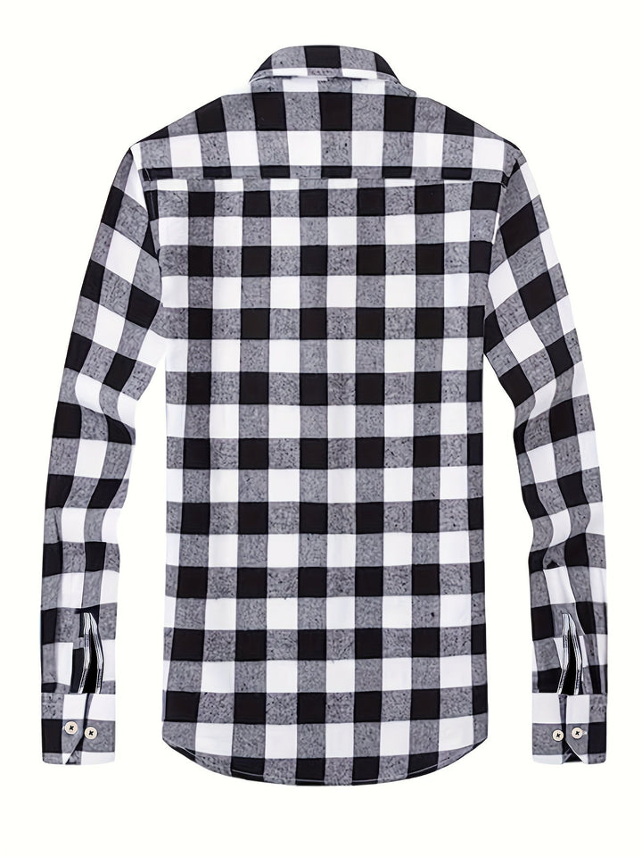 Miles | Klasyczna Koszula Flanelowa w Kratę