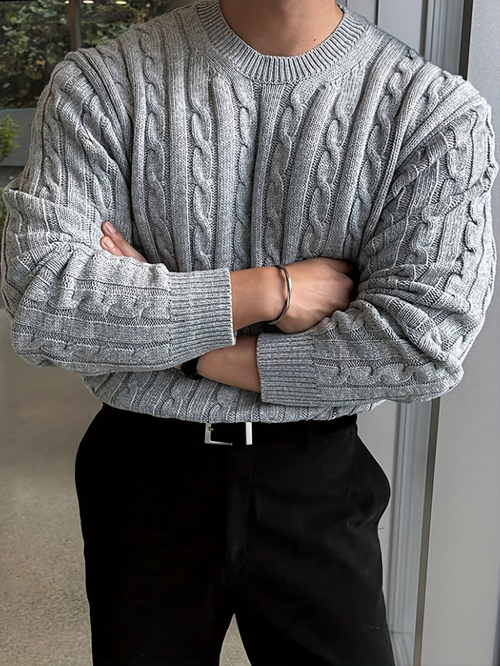 Preston | Sweter z Twisted Cable