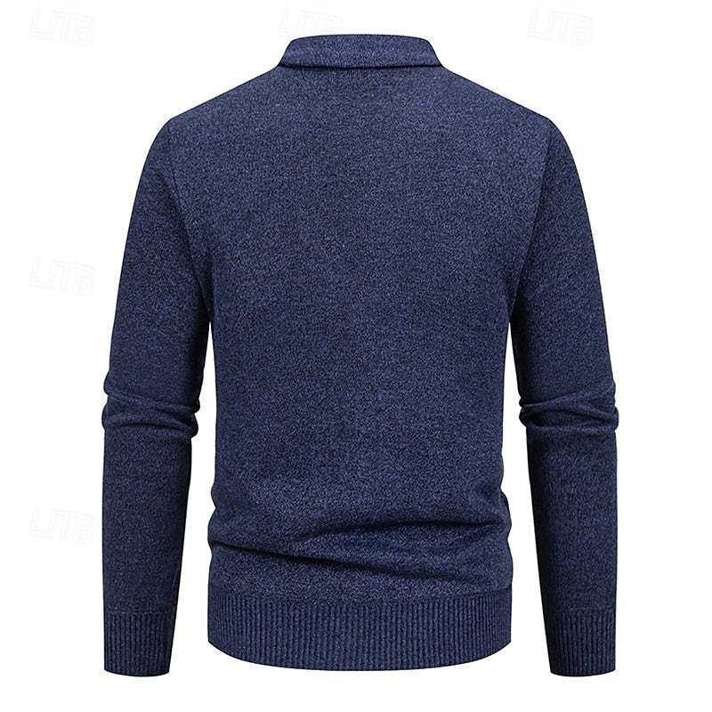Weston | Elegancki Kardigan w Wzór Argyle
