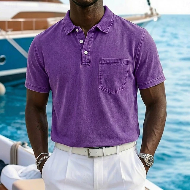 Vincent | Koszulka polo w stylu vintage