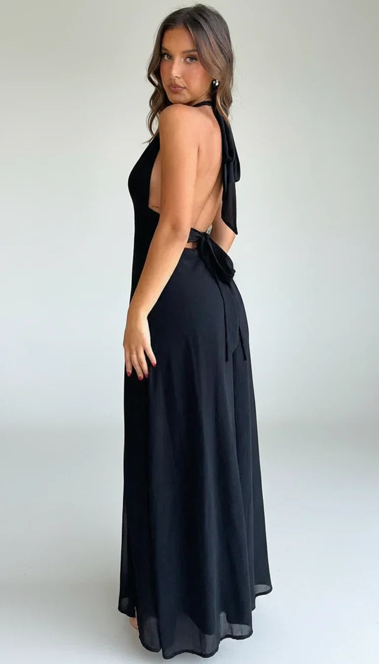 Katrina | Maxi Sukienka w Ponadczasowej Elegancji