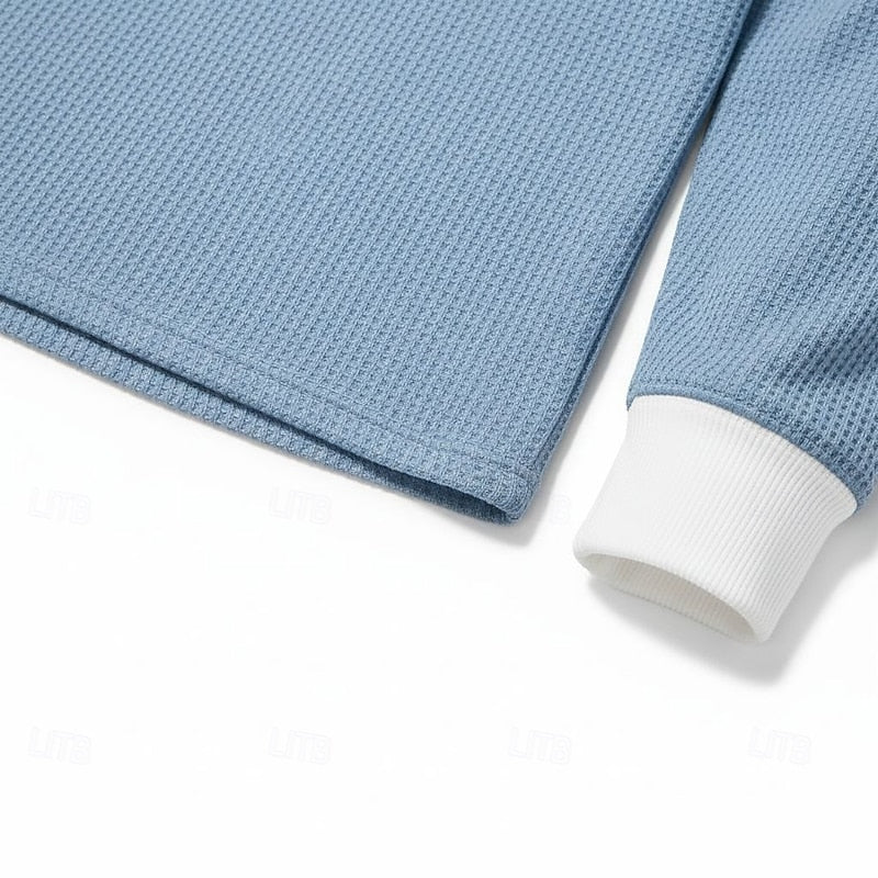 Ellison | Kolorowy Long-Sleeve Henley