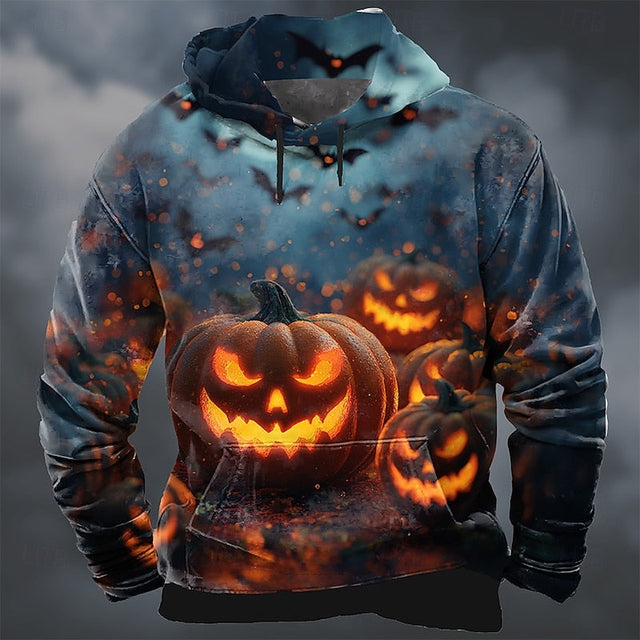 Barnaby | Hoodie z nadrukiem dyni na Halloween