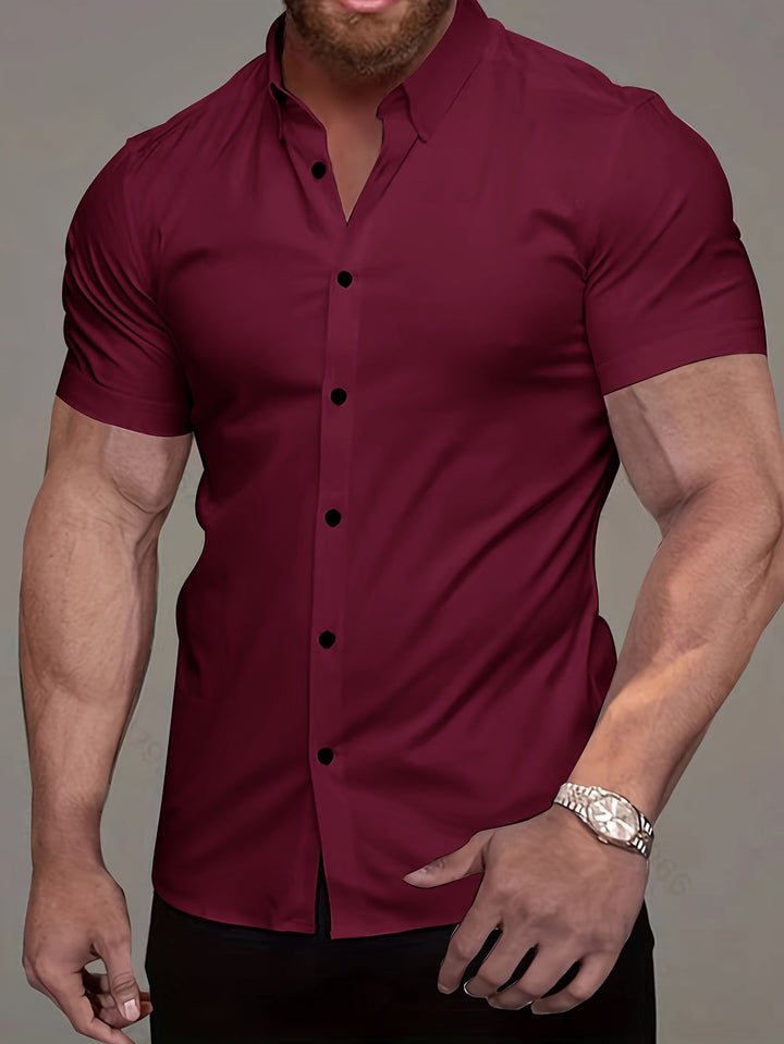 Weston | Elegancka Koszula z Krótkim Rękawem