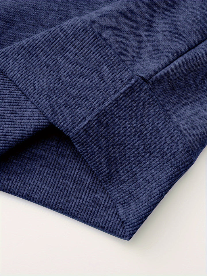 Emmett | Elegancki Pulower z Połowicznym Zipperem