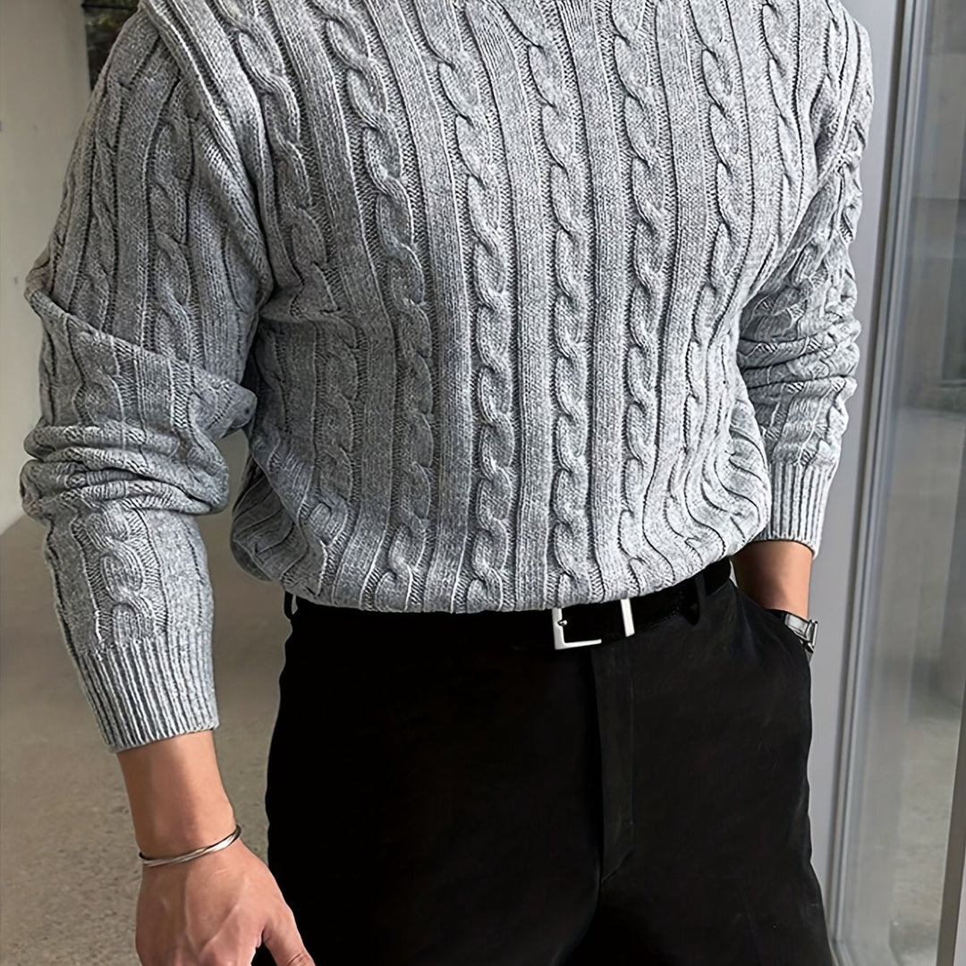 Preston | Sweter z Twisted Cable