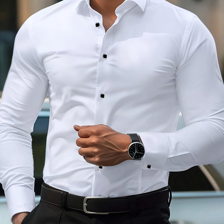 Bradley | Elegancka Koszula Slim-Fit