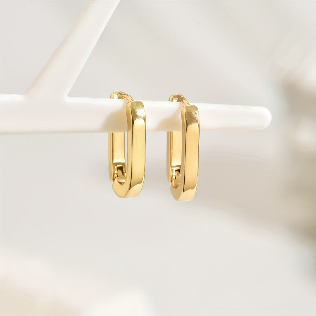 Wanda | Eleganckie Geometriczne Kolczyki Koła
