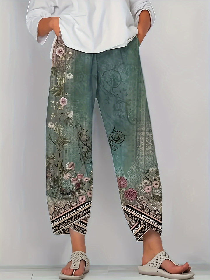 Meredith | Botaniczne Spodnie 7/8