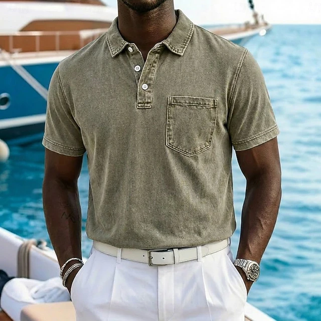 Vincent | Koszulka polo w stylu vintage