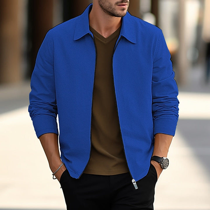 Blake | Lekka teksturowana koszula overshirt